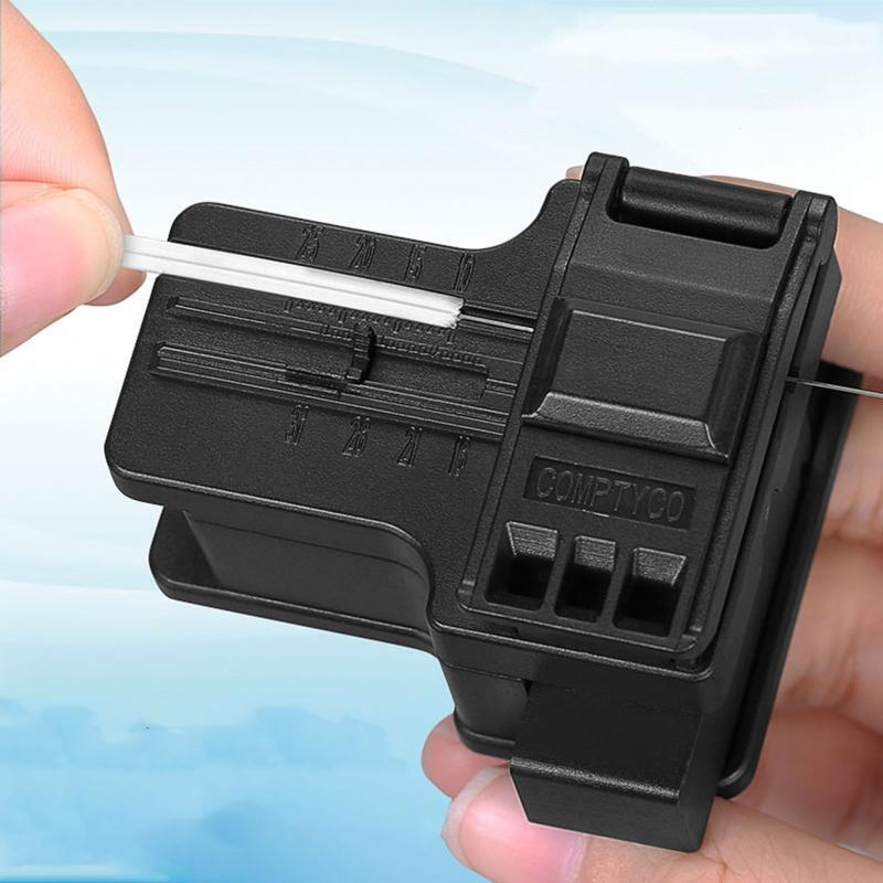 3-in-1 Fiber Holder AUA-X01 FTTH Fiber Optic Cutter High Precision Fiber Cleaver