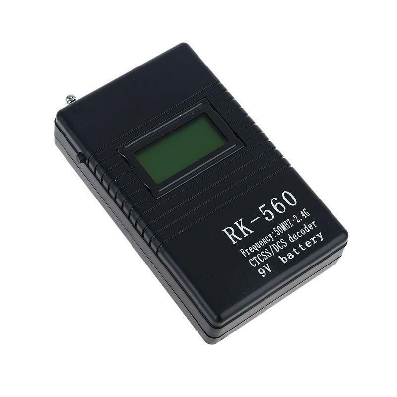 RK560 Portable 50MHz-2.4GHz Handheld Frequency Counter for Walkie Talkie Radio