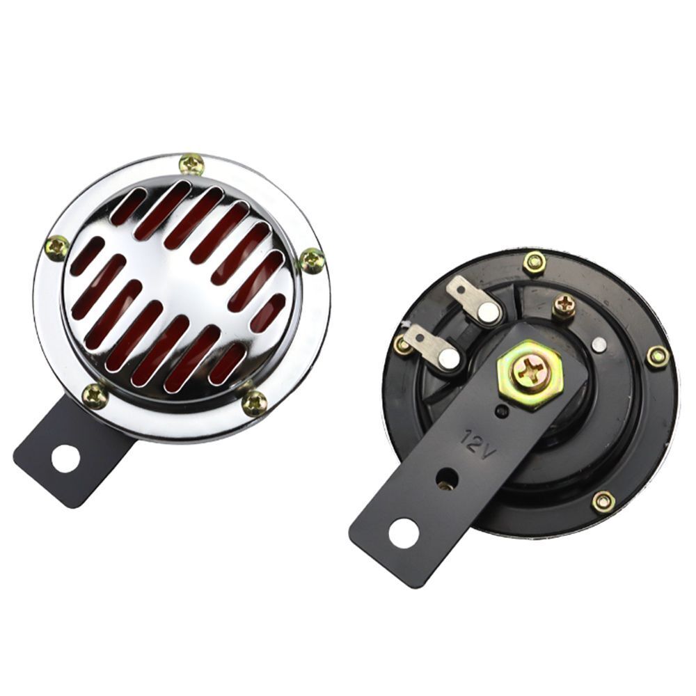 Chrome Universal Car Air Horn Motorcycle Truck Super Loud Loud Car Horn Speaker