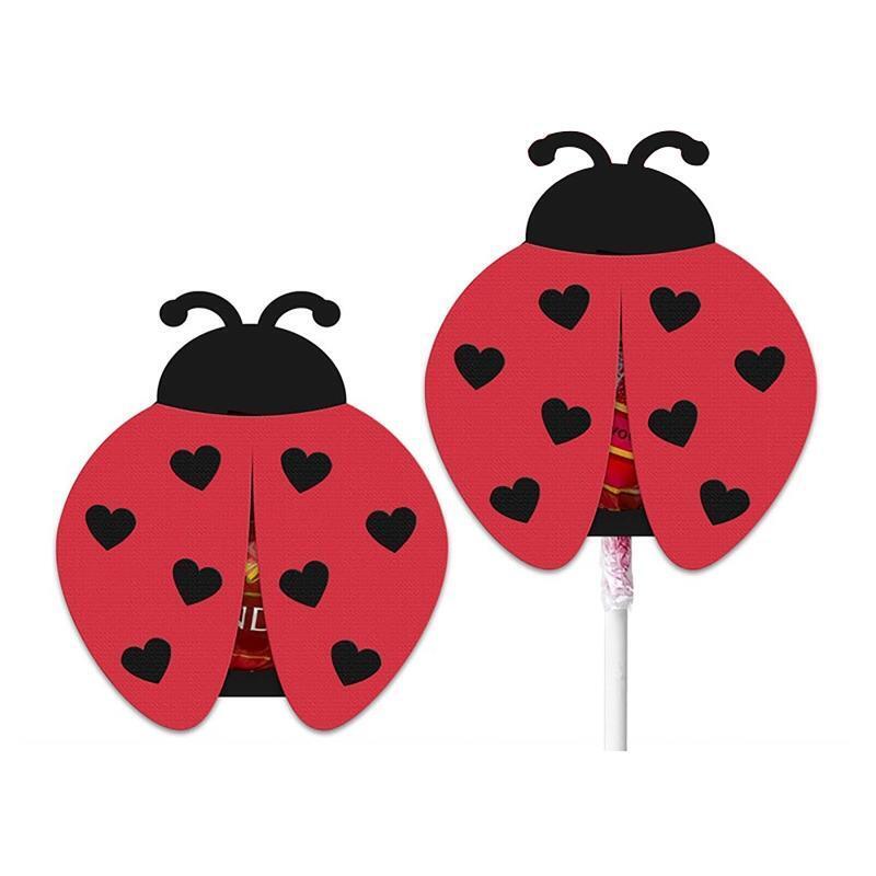 Ladybug Lollipop Holder Metal Cutting Dies Photo Album Decoration Accessories