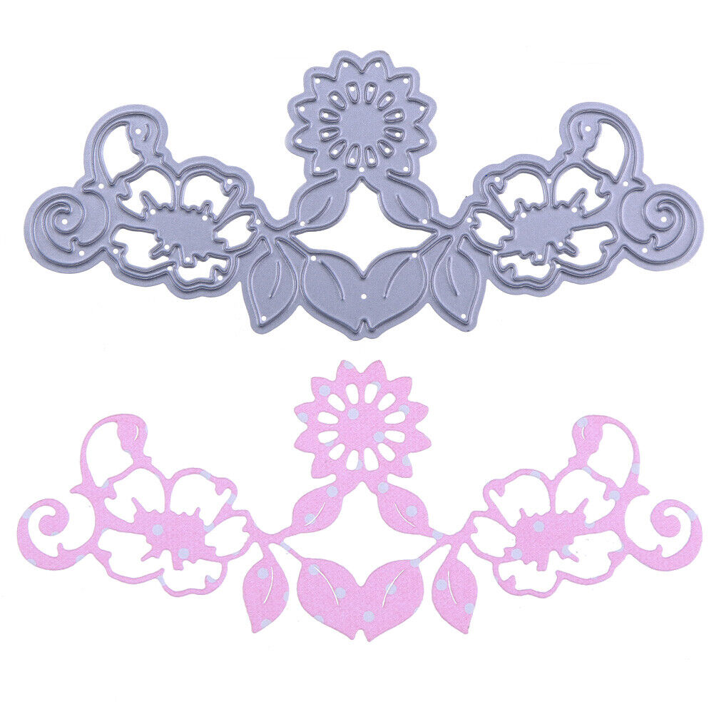 Flower Vine DIY Craft Cutting Dies Stencils Scrapbook Embossing Album Cards