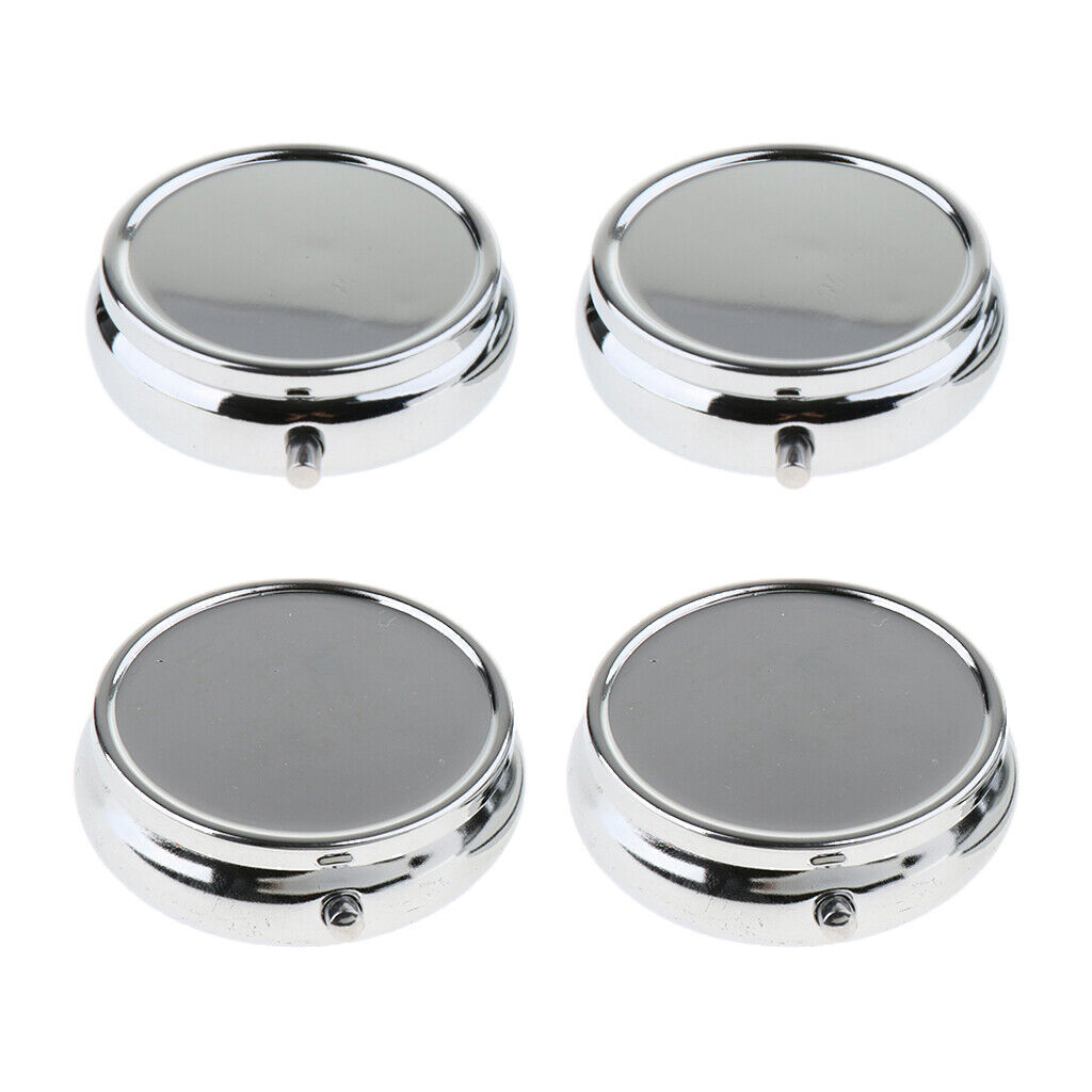 2   Pill Box Medicine Case Storage Container for Pocket 3 Slots
