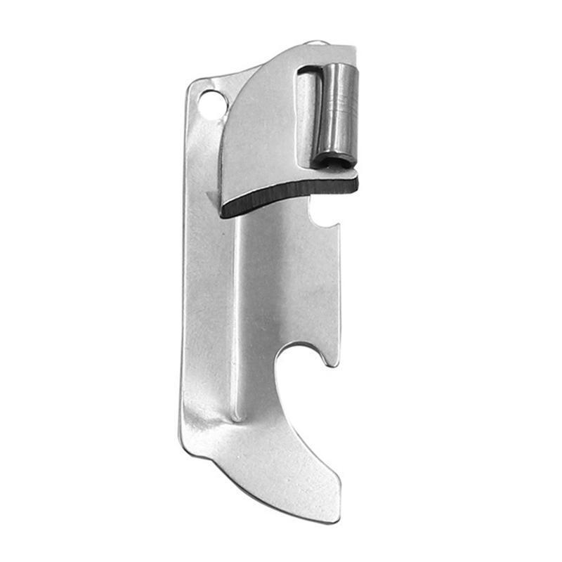 Polished Stainless Steel Small and Portable Beer Can Opener for Bar Beverage