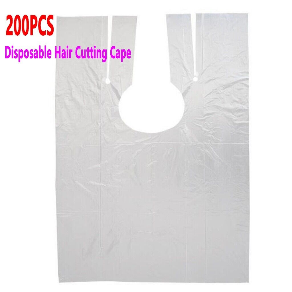 Large 200pcs  Cutting Cape Salon Gown dressing Barber Shop  Bib