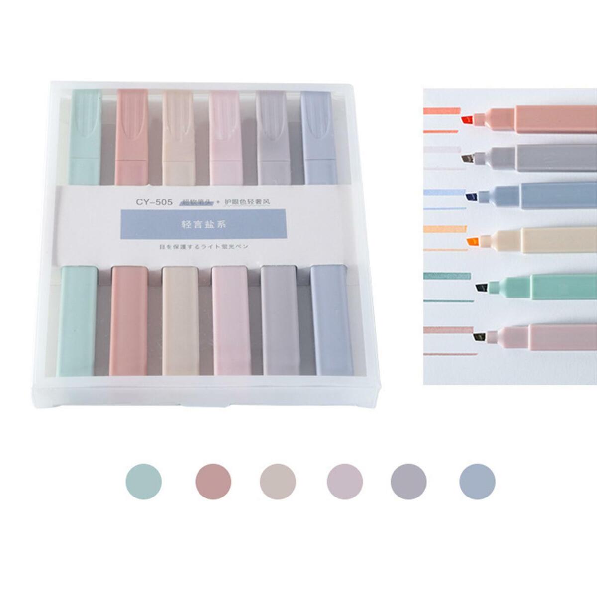 12x Highlighters  Set Writing Marker Pen  Journal Girl Gifts