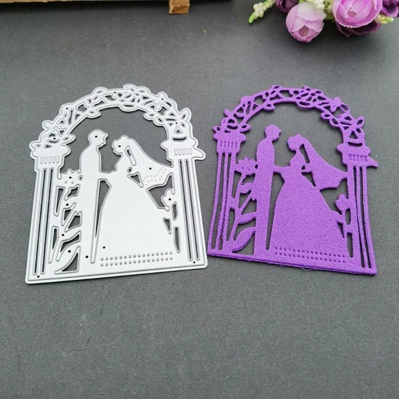 Flower Wedding Metal Cutting Dies Stencil Scrapbooking DIY Album Stamp Embossing