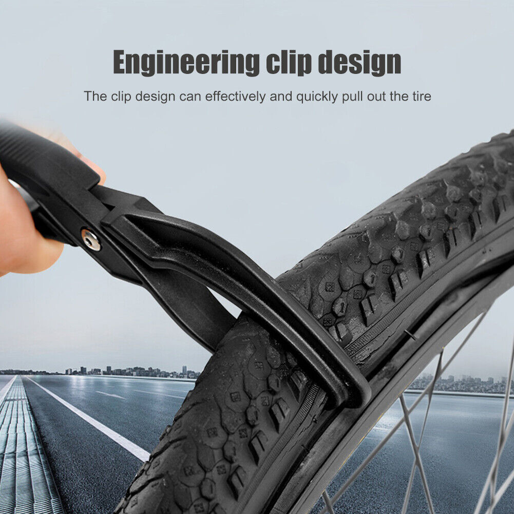 2pcs Bicycle Tire Pliers Clamp Set Bike Tyre Remover Clip Repair Tools