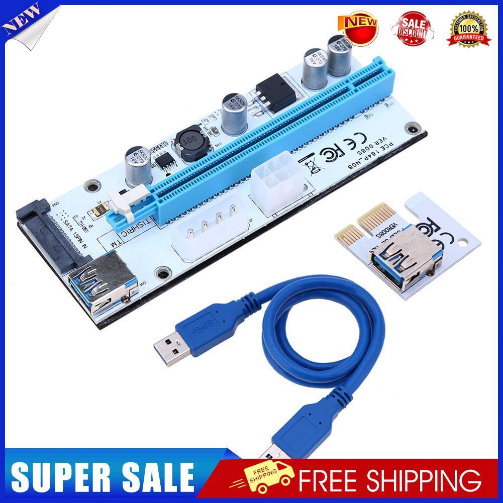 PCI-E Riser 1X to 16X Graphics Extension Cable PCI-E Extended Mining Line