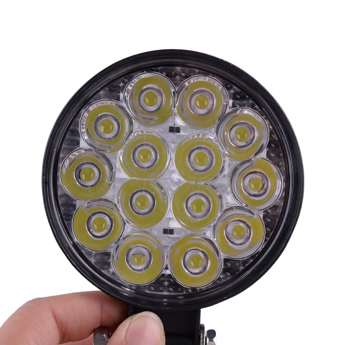 Round LED Work Light Spot Lamp Fit for Truck Off Road Tractor ATV
