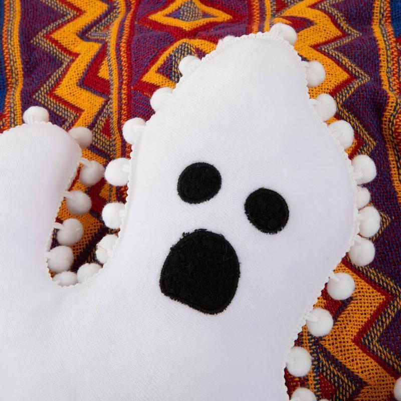 Halloween Ghost Pillow Cute Couch Cushion Pad Home Bedroom Living Room Decor