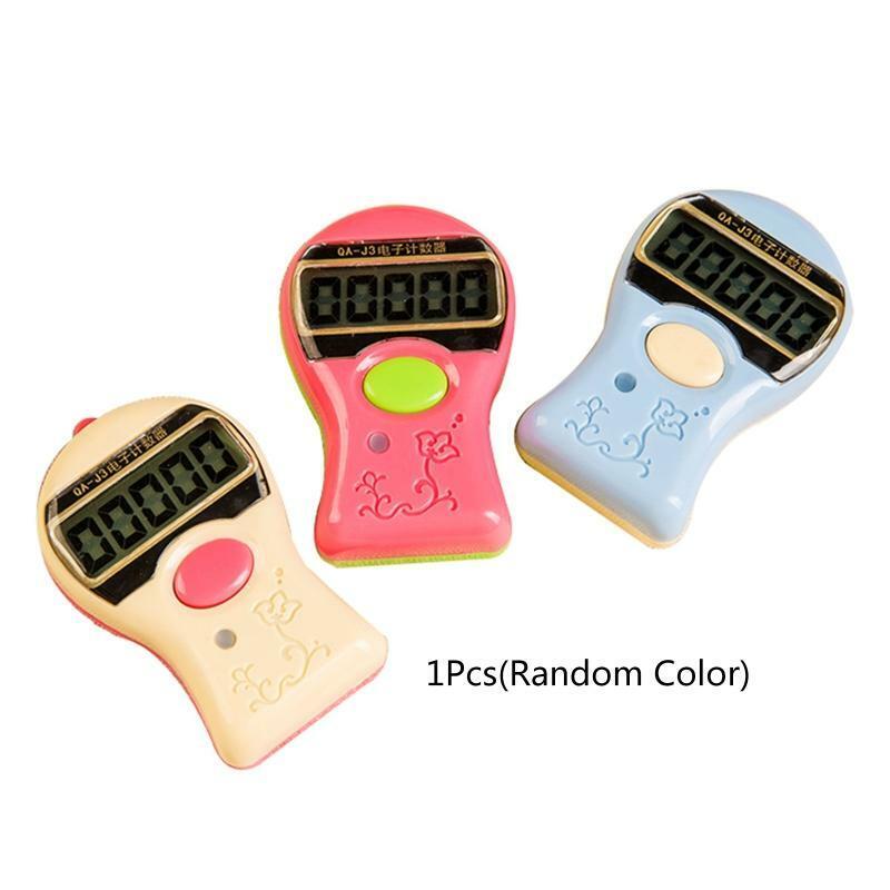 Prayer Digital Electronic Hand Finger Tally Counter For School Yoga Meditation