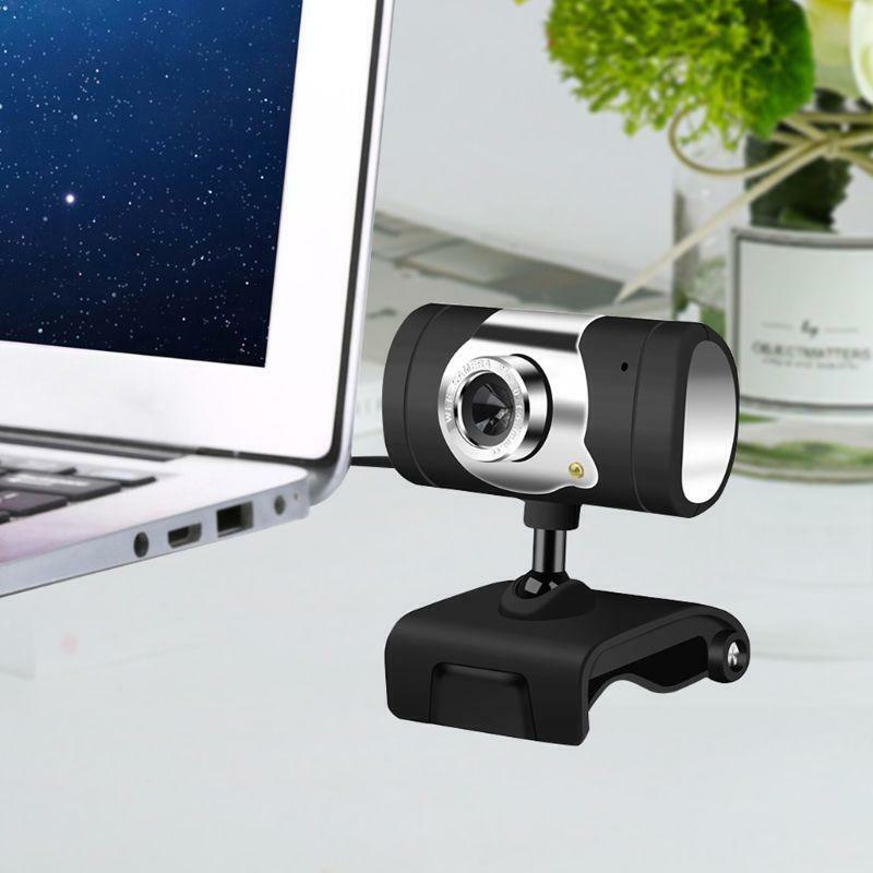 Home Durable Study Laptop Webcam Camera USB H-D Computer PC With Microphone