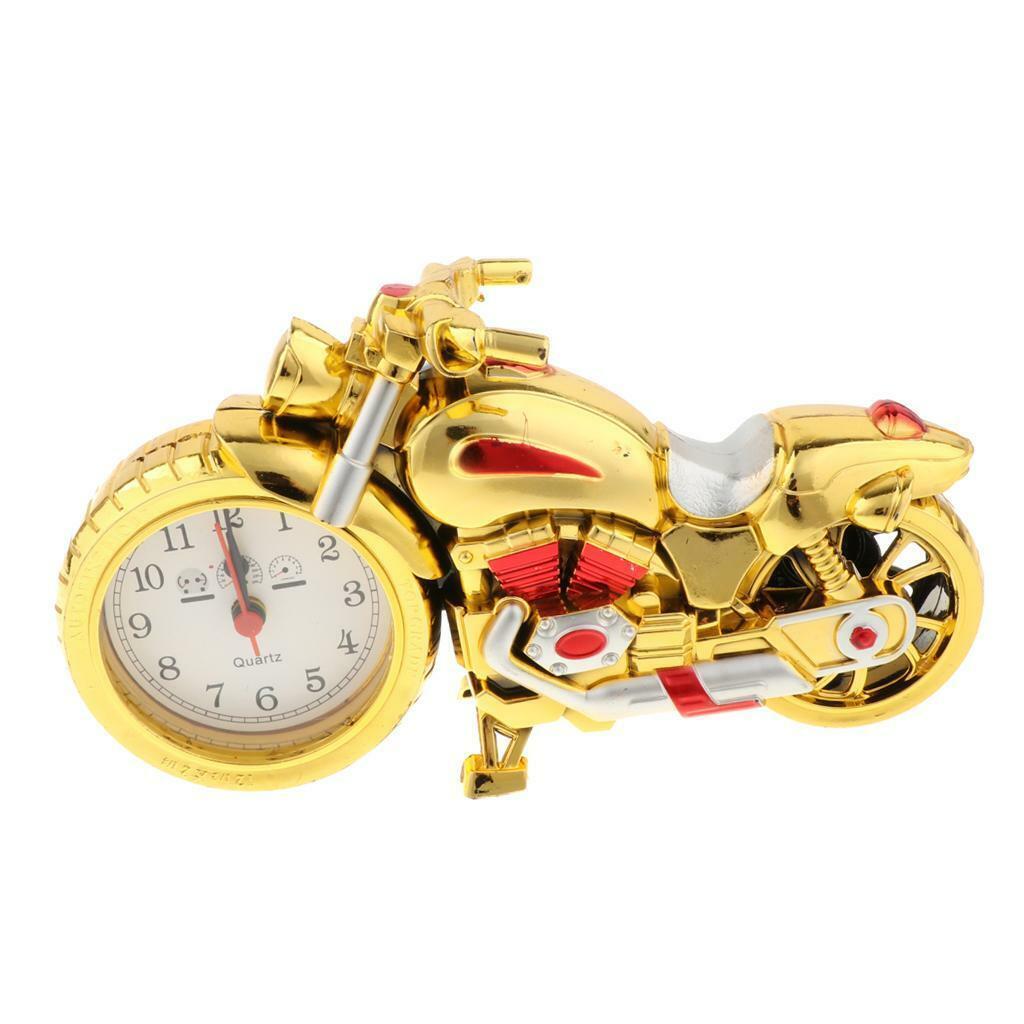 2 Pieces Motorcycle Clock  for   hotel showcase gifts