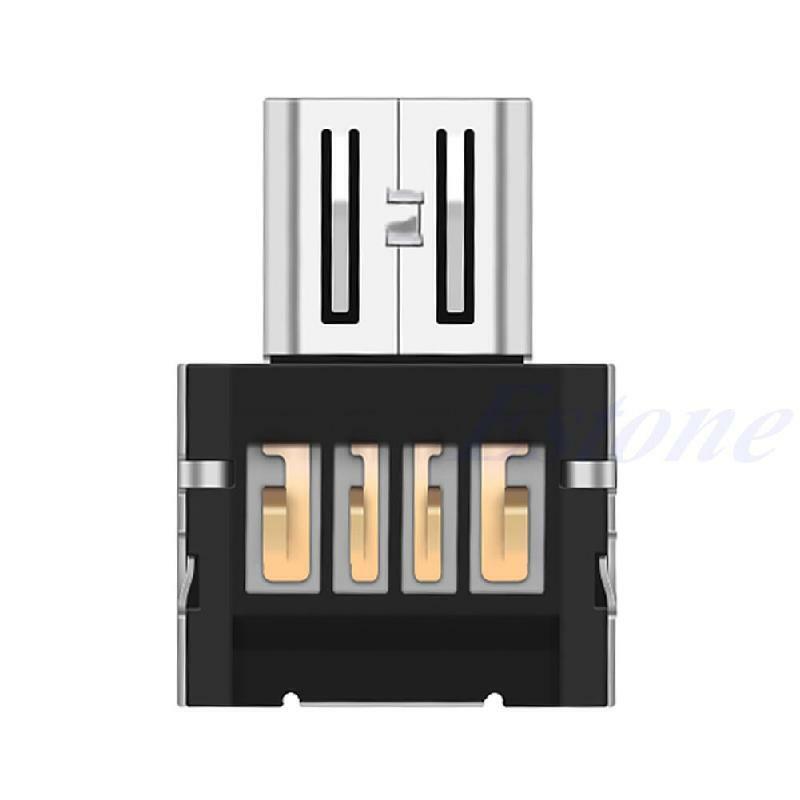 Mini Micro USB Male to USB Female OTG Adapter Converter For Android Tablet Phone
