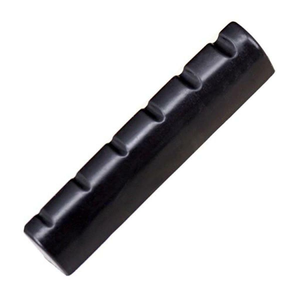 8x Black Guitar Strings Nut Bridge  Set  for Luthier