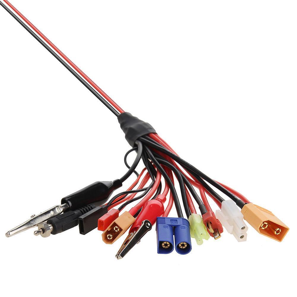 10 in 1 Lipo Battery Charger Multi Charging Plug Convert Cable for RC Car