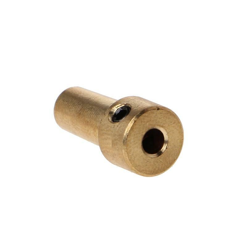 Brass 3.17mm Electric Drill Chuck JT0 Coupling Motor Shaft Coupler Clamp Fixture