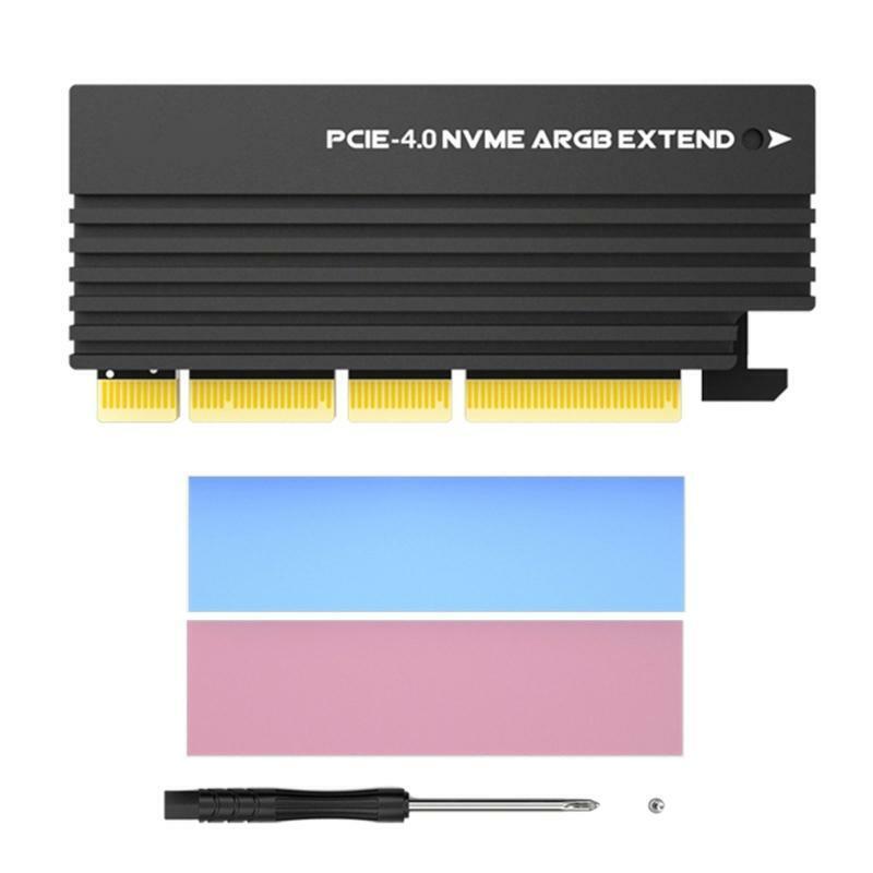 PCIe 4.0  X4 to M.2 NVME Card Disk Controller Expansion Card PCIe Adapter Card
