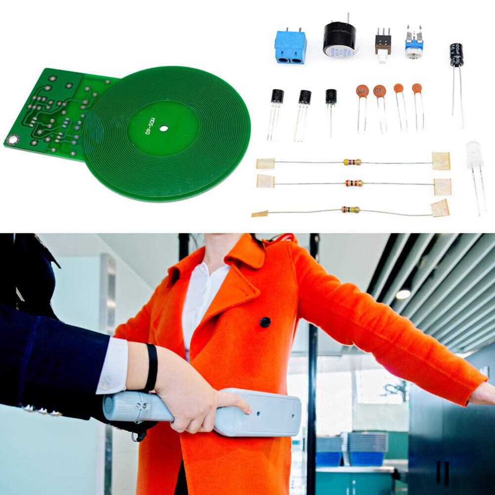 DIY Kit Metal Detector Electronic Parts 3-5V 60mm Non-contact Board Module