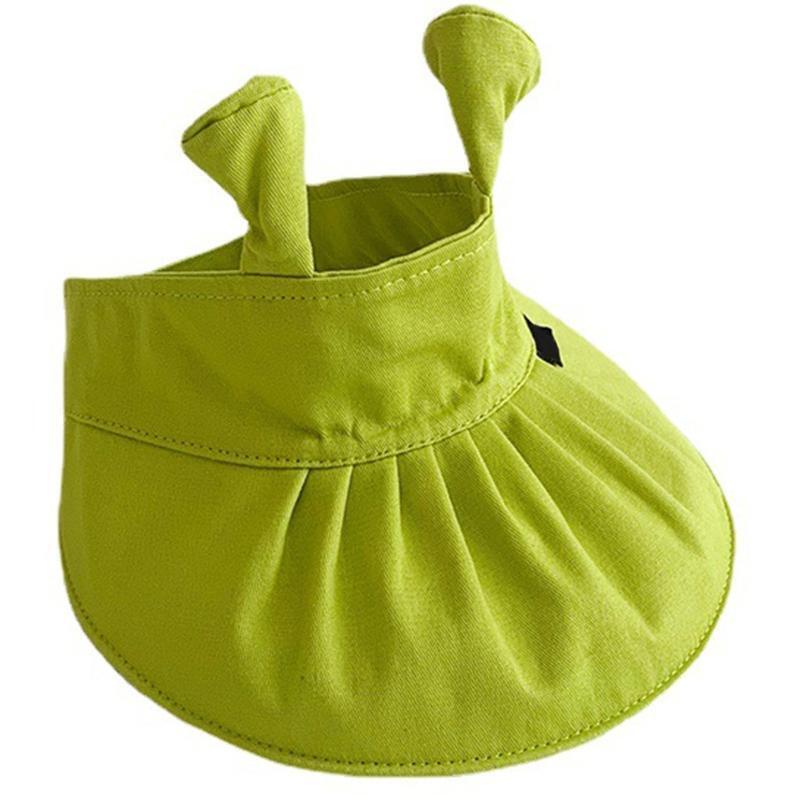 1-3YSummer Baby Bucket Hat Toddler Visor Hat Sun Hat Kid Wide Brim Sunscreen Cap