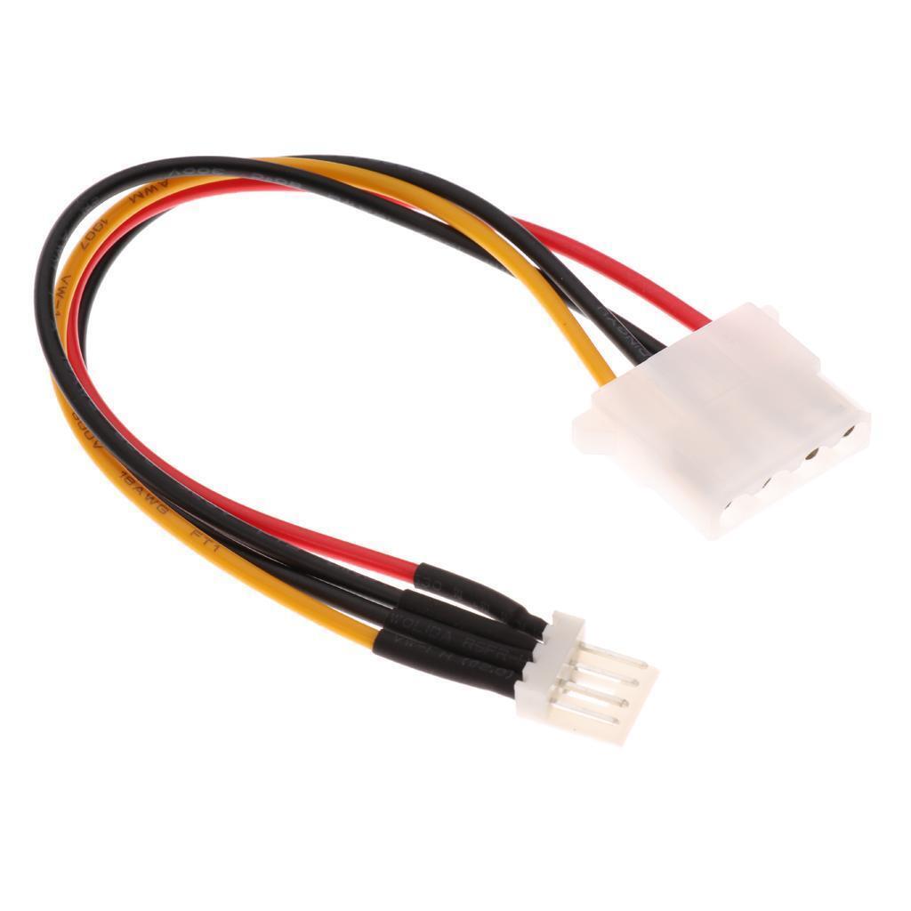 Power Converter Adapter Cable 4 pin Plug to 4 pin Female Connector Cord