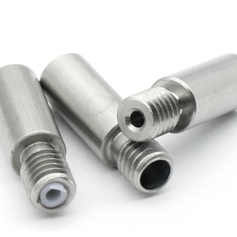 2Pcs All-Metal V6 Kraken Heat Break Throat Chimera/Cyclops Titanium Alloy Tube
