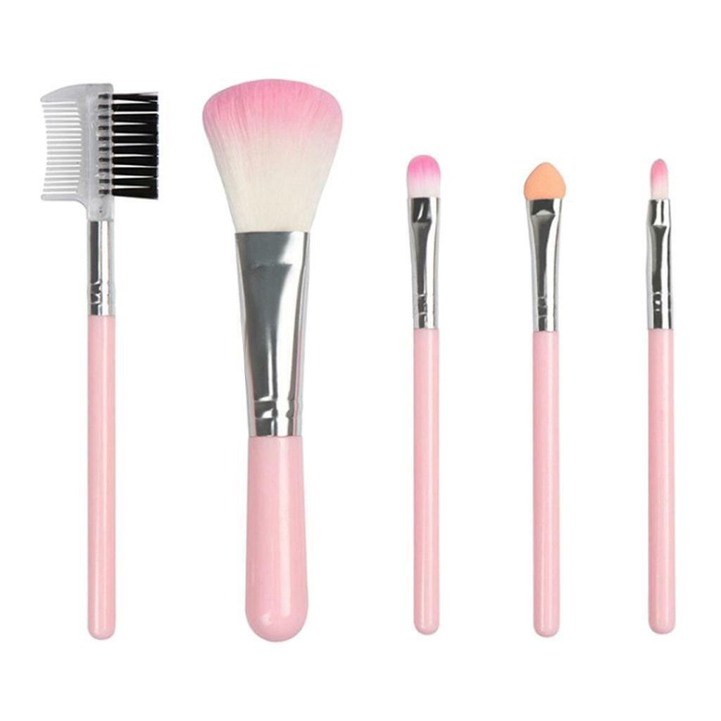 5x   Makeup Brushes Eyeshadow Eyeliner   Blending Brush Kit