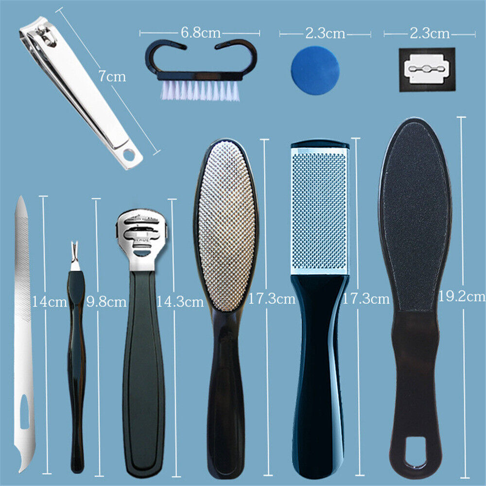 Clean Toenail Care Remover Foot Care Kit Dead Skin Pedicure Tools Foot Rasp