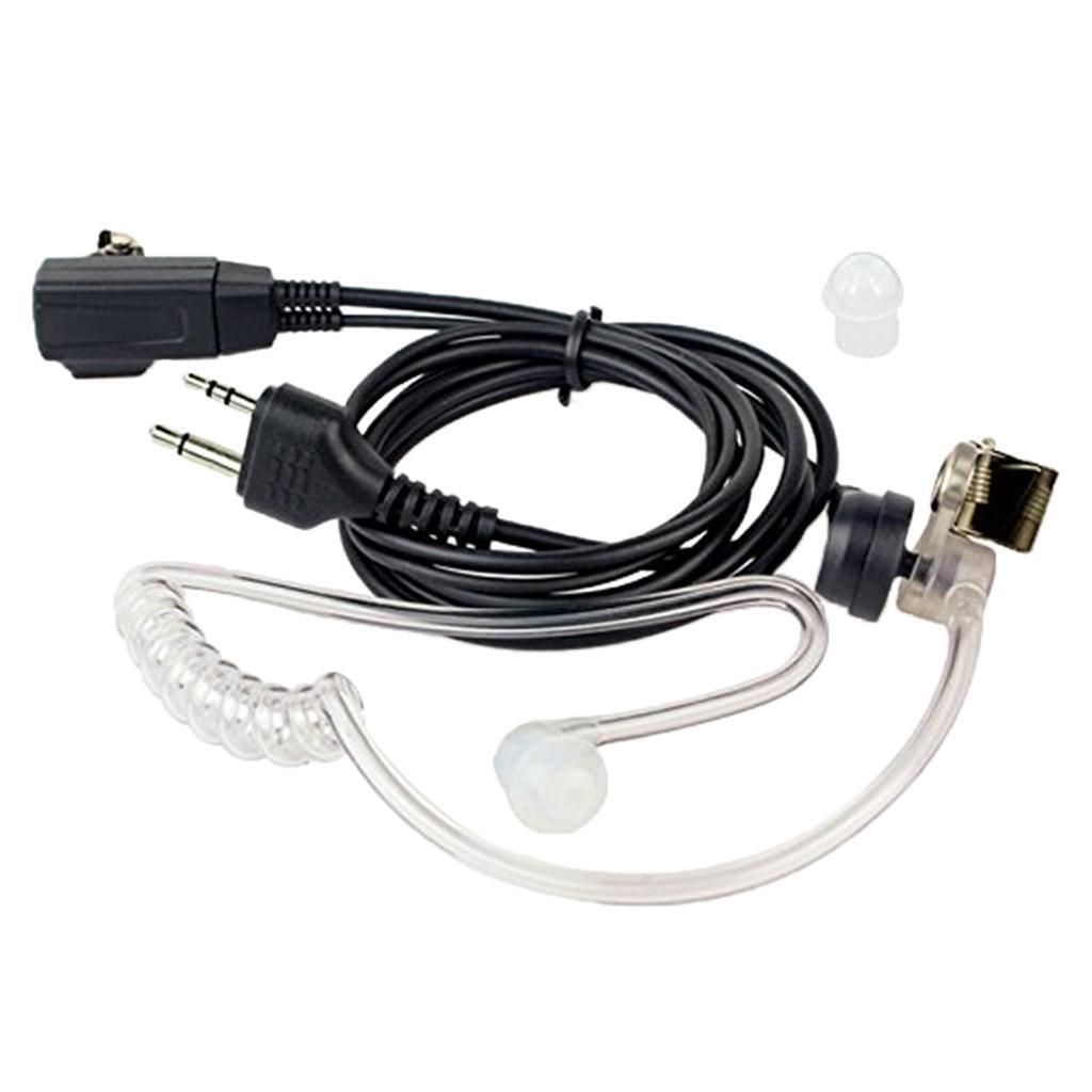 Walkie Talkies Earpiece Mic Acoustic Tube Headset for Midland GXT250/255/325