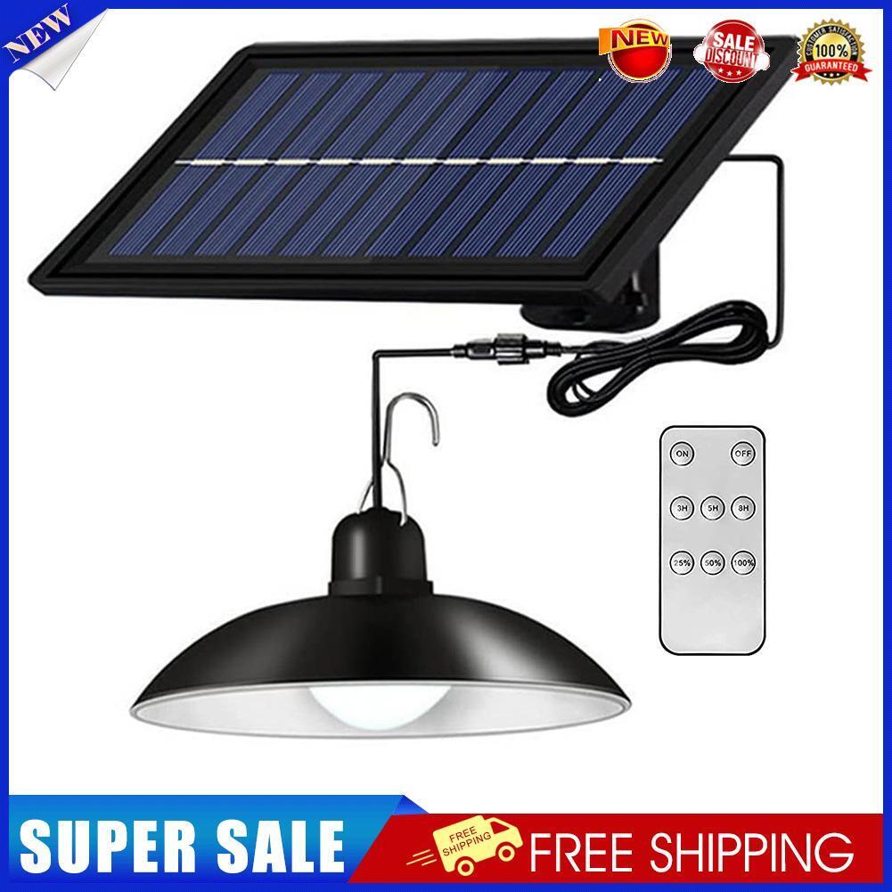 Solar LED Pendant Lights Outdoor Garden Wall Chandelier (Single Head White)