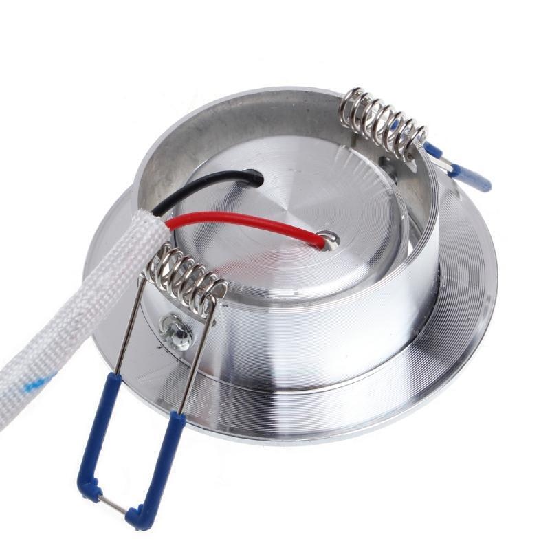 HOT Warm White 1W LED Ceiling Indoor Down Cabinet Light Fixture Recessed Lamp