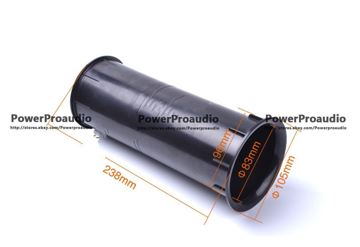 2pc Speaker Port Tube Speaker Vent For Phase-inverted Subwoofer box 96x238mm ABS