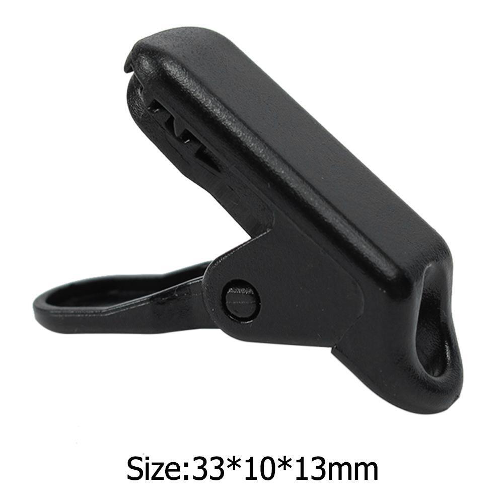 20pcs Windproof Tents Awning Clip Clamps Outdoor Camping Wind Rope Clips
