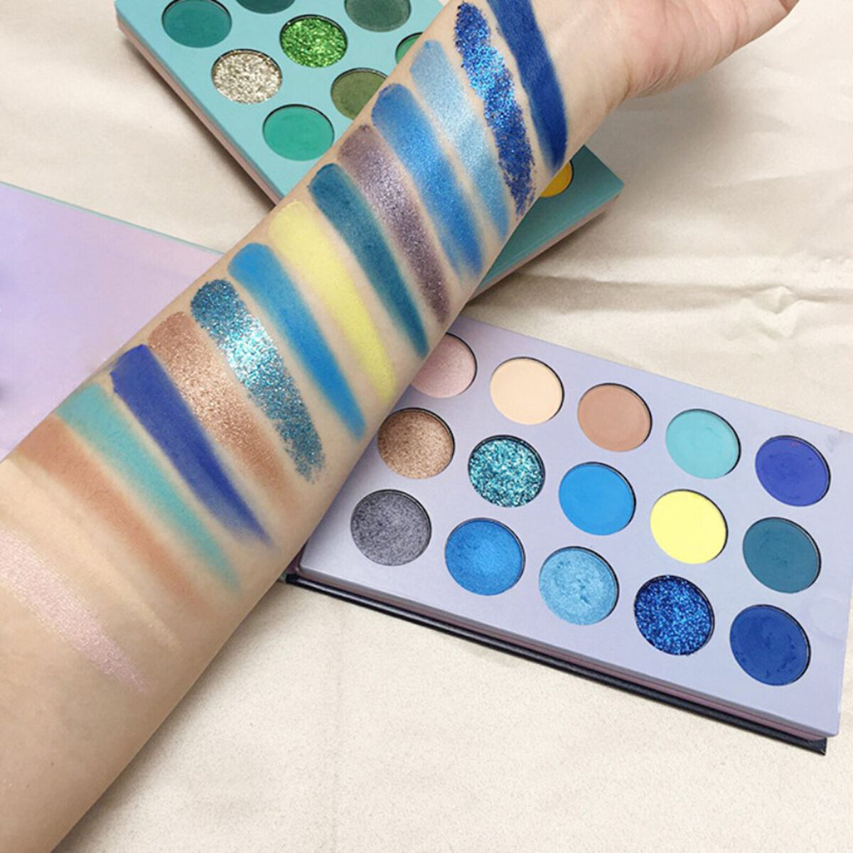 High Pigment Eye , Matte Shimmer Metallic Eye Shadow ,