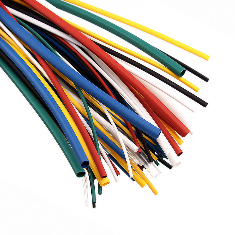 5size 70pcs Assortment 2:1 Heat Shrink Tubing Tube Sleeving Wrap Wire Cable Kit