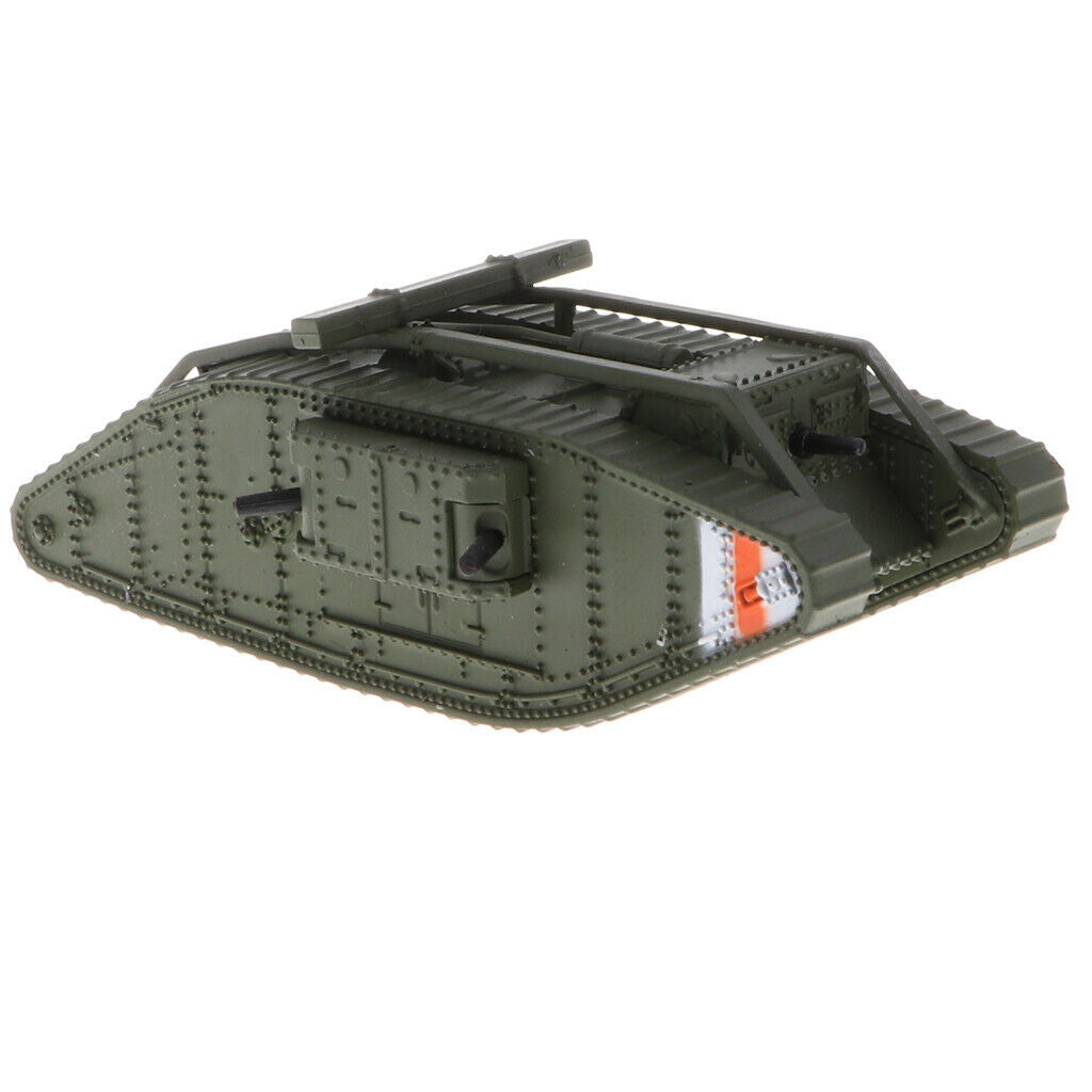 1/100 Simulation die casting Britain MK. IV  Tank - WWI Armored Army Vehicle