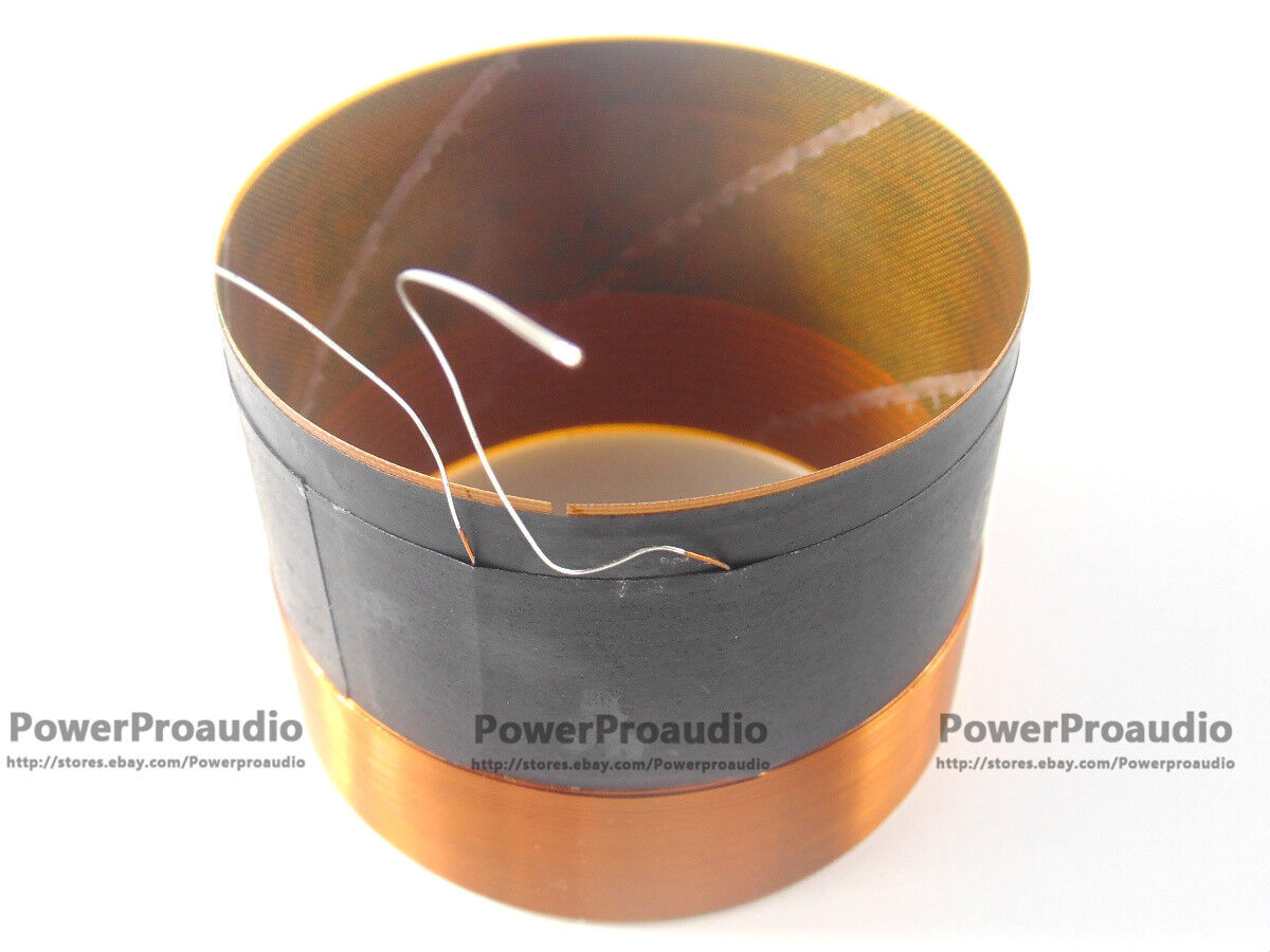 2PCS Hiqh Quality  63.5mm bass voice coil Speaker horn woofer Repair parts