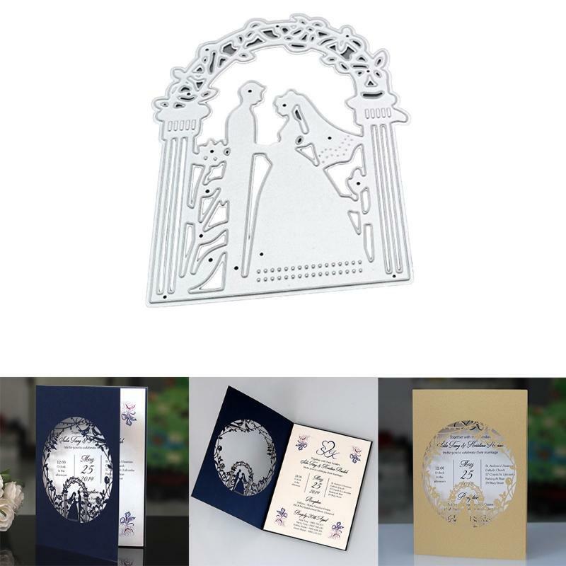 Flower Wedding Metal Cutting Dies Stencil Scrapbooking DIY Album Stamp Embossing