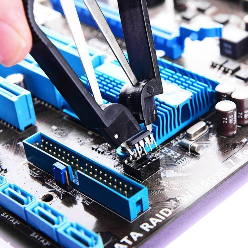 Circuit Board Component Puller & U Shape Tool PLCC IC Chip Extractor Motherboard