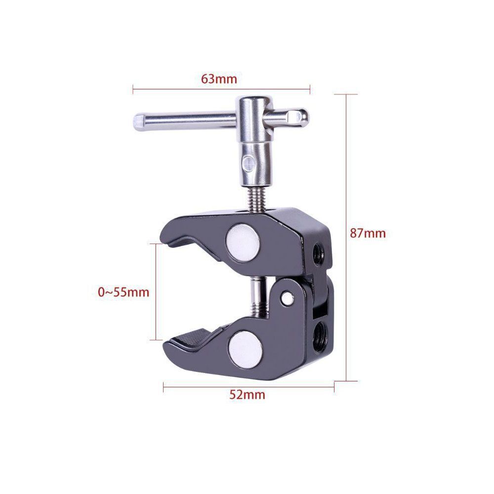 Shelves Desktop Clip Fixed Clip Super Clamp For Rods Cameras Hooks Camera Clamp