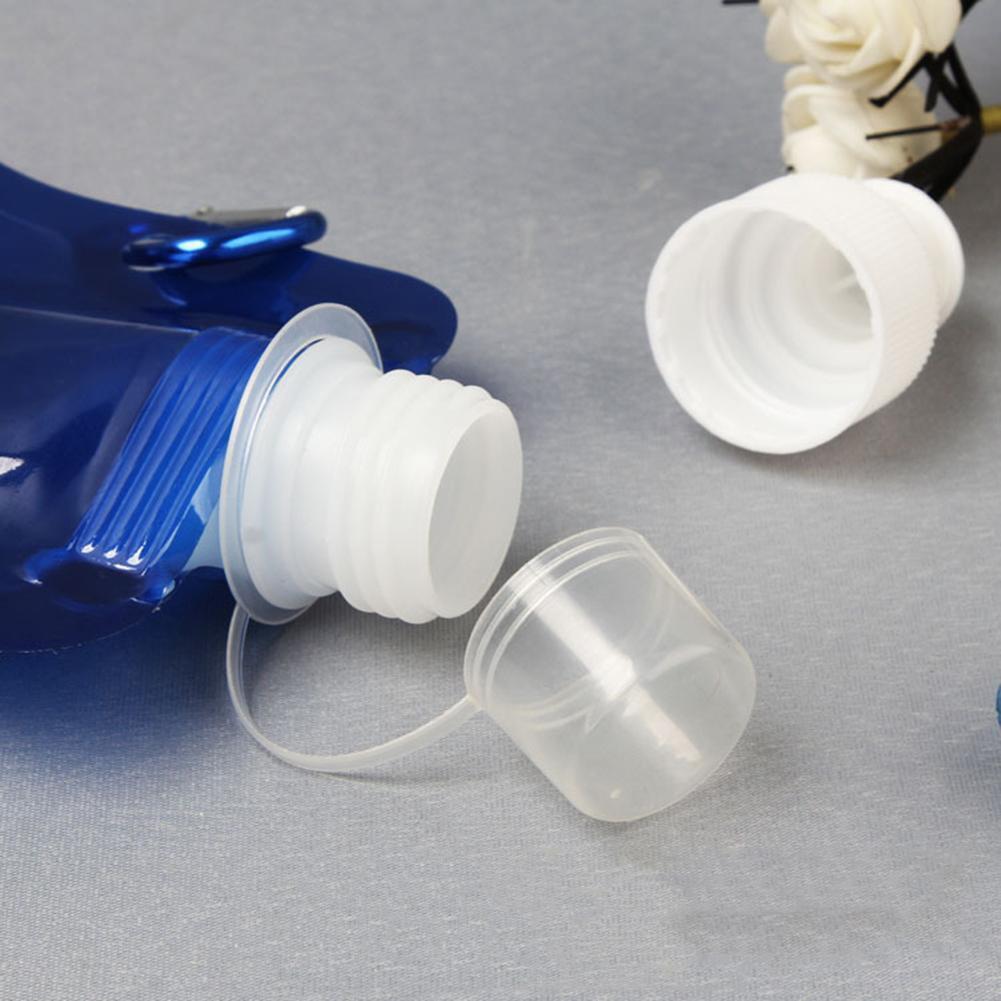 Foldable Portable Outdoor Water Bags Camping Picnic Water Carrier (700ml)