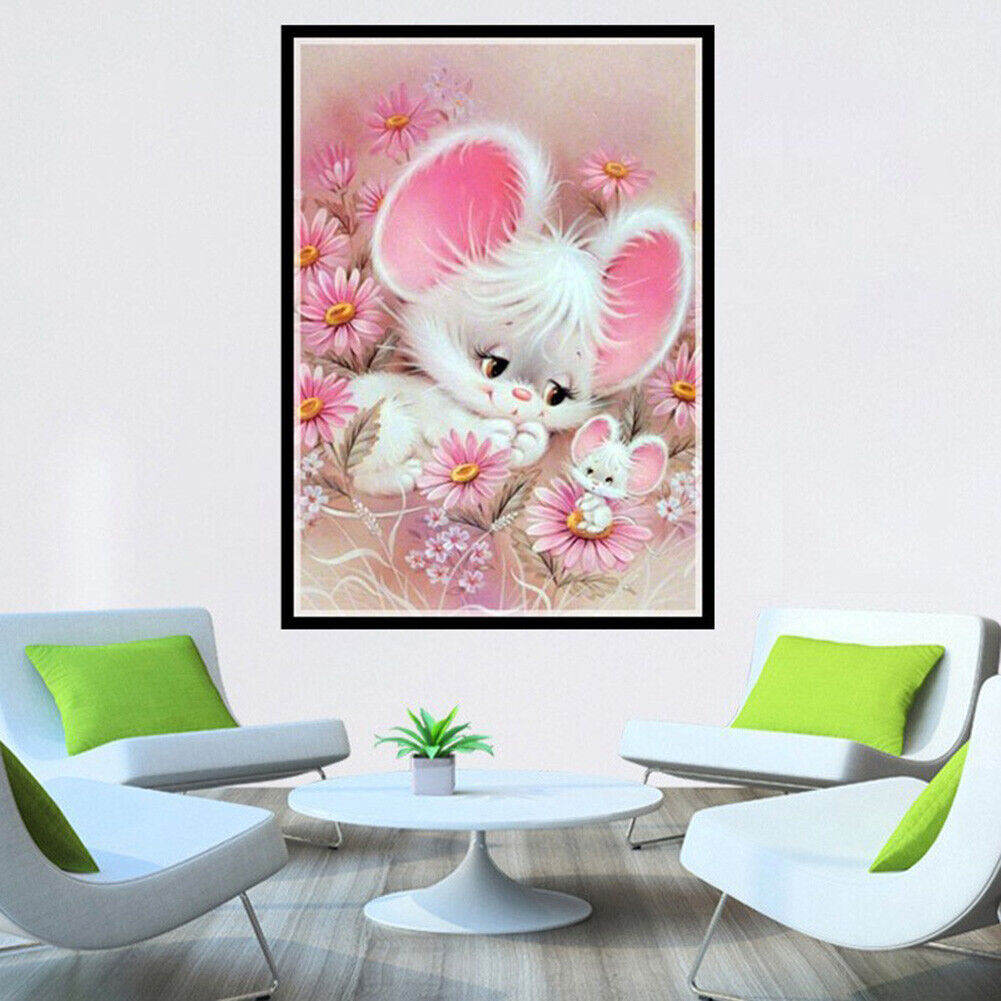 Cartoon Mouse 5D Diamond Painting Embroidery DIY Cross Stitch Home Decor