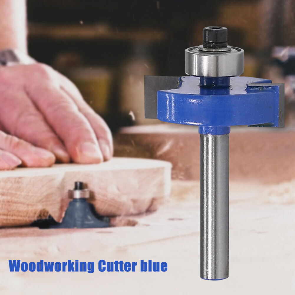 T-Sloting Router Bit with Bearing T Type Wood Slot Woodwork Milling Cutter
