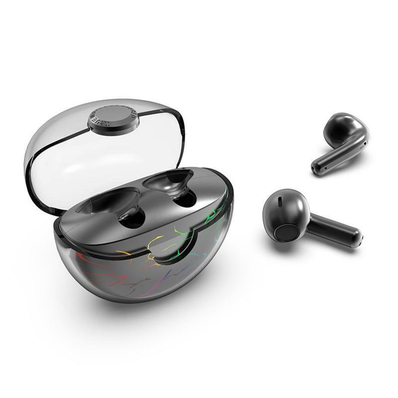 Bluetooth-compatible5.1 Earphone Waterproof Headphone with Charging Cases