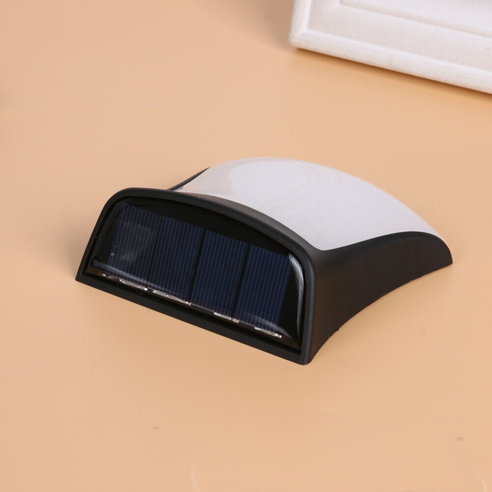 2pcs LED Waterproof Solar Light Wall Lamps Household Garden Decorative