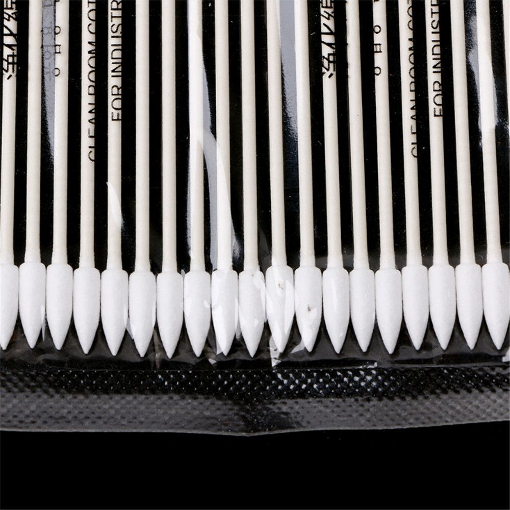 Speaker Dust Free Cleanroon Use Cotton Disposable Stick Cleaning Swab Tool