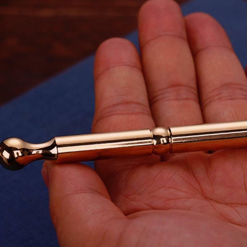 Brass Acupoint Pressing Tool Point Pointing Stick Foot Massager Tendon Pulling