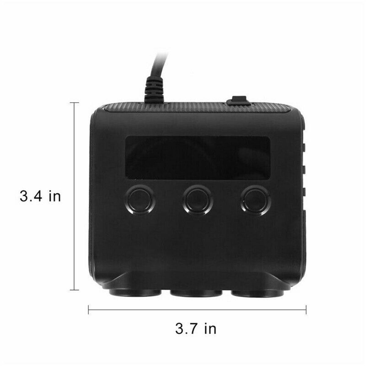 Socket Splitter Dual USB Charger 12V 3 Way Car Cigarette Lighter Car Charger