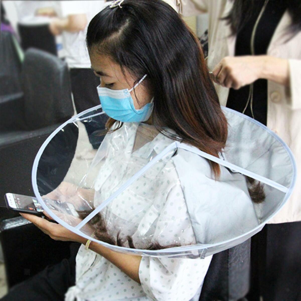 Barber Styling Cape dressing Salon  Styling Accessory Creative DIY