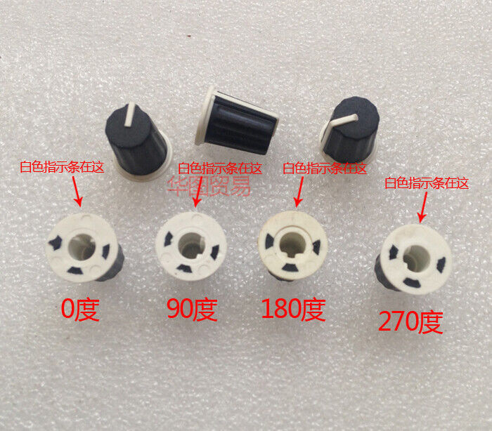 20pcs for pioneer DDJ-RR SB2 Mixer EQ Knob Cap / 180 Degree Potentiometer Rubber